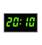 時間スタンプpart7(20:00〜23:15)（個別スタンプ：3）