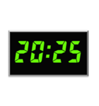 時間スタンプpart7(20:00〜23:15)（個別スタンプ：6）