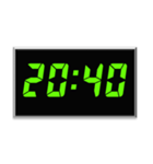 時間スタンプpart7(20:00〜23:15)（個別スタンプ：9）