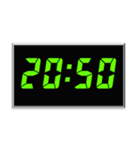 時間スタンプpart7(20:00〜23:15)（個別スタンプ：11）