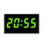 時間スタンプpart7(20:00〜23:15)（個別スタンプ：12）