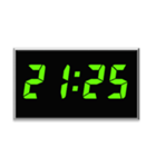 時間スタンプpart7(20:00〜23:15)（個別スタンプ：18）