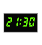 時間スタンプpart7(20:00〜23:15)（個別スタンプ：19）