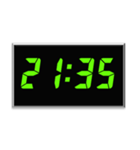 時間スタンプpart7(20:00〜23:15)（個別スタンプ：20）
