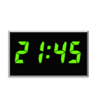 時間スタンプpart7(20:00〜23:15)（個別スタンプ：22）