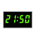 時間スタンプpart7(20:00〜23:15)（個別スタンプ：23）