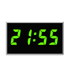 時間スタンプpart7(20:00〜23:15)（個別スタンプ：24）
