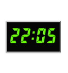 時間スタンプpart7(20:00〜23:15)（個別スタンプ：26）