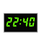 時間スタンプpart7(20:00〜23:15)（個別スタンプ：33）