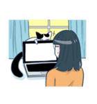 Bintik The Cat（個別スタンプ：37）