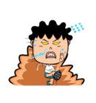 Curly child（個別スタンプ：3）