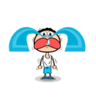 Curly child（個別スタンプ：7）