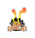 Curly child（個別スタンプ：9）
