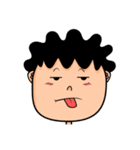 Curly child（個別スタンプ：11）
