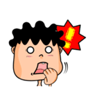 Curly child（個別スタンプ：12）