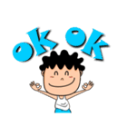 Curly child（個別スタンプ：17）