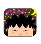 Curly child（個別スタンプ：20）