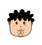 Curly child（個別スタンプ：23）