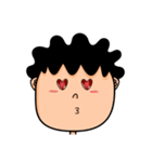 Curly child（個別スタンプ：24）