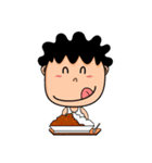 Curly child（個別スタンプ：25）