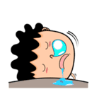 Curly child（個別スタンプ：26）
