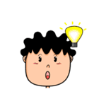 Curly child（個別スタンプ：29）