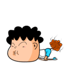 Curly child（個別スタンプ：30）