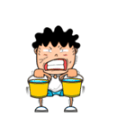 Curly child（個別スタンプ：36）