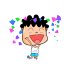 Curly child（個別スタンプ：37）