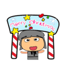 Kuruki.^^！17Merry Christmas.（個別スタンプ：1）