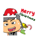 Kuruki.^^！17Merry Christmas.（個別スタンプ：8）