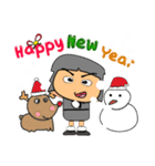 Kuruki.^^！17Merry Christmas.（個別スタンプ：10）