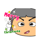 Kuruki.^^！17Merry Christmas.（個別スタンプ：23）