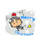 Kuruki.^^！17Merry Christmas.（個別スタンプ：25）