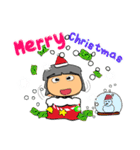 Kuruki.^^！17Merry Christmas.（個別スタンプ：39）