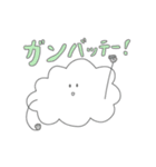 「くもくん」〜ゆっくりカタチを変えて〜（個別スタンプ：3）