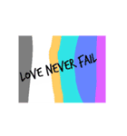 Love never fail（個別スタンプ：1）