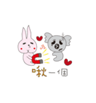 Fart peach rabbit daily（個別スタンプ：25）