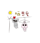 Fart peach rabbit daily（個別スタンプ：27）