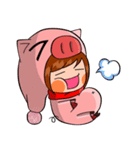 Trotters girl（個別スタンプ：14）