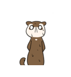 じゆうないたち（個別スタンプ：6）