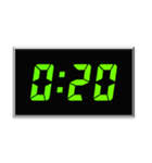 時間スタンプpart1(0:00〜3:15)（個別スタンプ：5）
