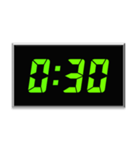 時間スタンプpart1(0:00〜3:15)（個別スタンプ：7）