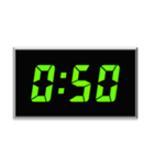 時間スタンプpart1(0:00〜3:15)（個別スタンプ：11）
