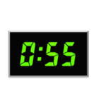時間スタンプpart1(0:00〜3:15)（個別スタンプ：12）