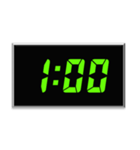 時間スタンプpart1(0:00〜3:15)（個別スタンプ：13）