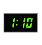 時間スタンプpart1(0:00〜3:15)（個別スタンプ：15）