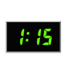 時間スタンプpart1(0:00〜3:15)（個別スタンプ：16）