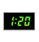 時間スタンプpart1(0:00〜3:15)（個別スタンプ：17）