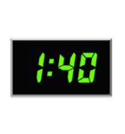 時間スタンプpart1(0:00〜3:15)（個別スタンプ：21）